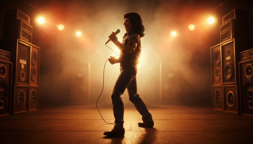 NECA Retro Cloth Bon Scott – Highway to Hell 8" Figure