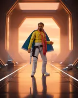 Hasbro Star Wars Vintage Gaming Greats Lando Calrissian 3¾\" - Thumbnail 6