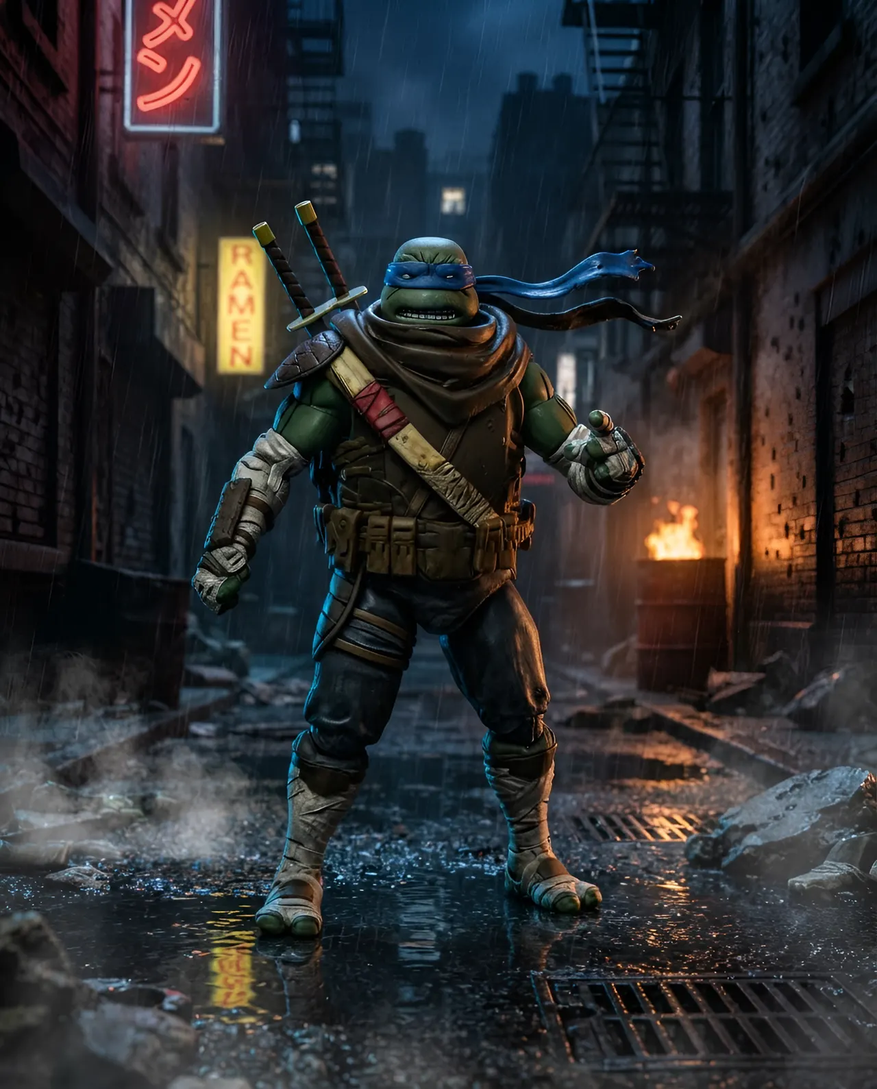 NECA Ultimate 7" Leonardo Action Figure – TMNT The Last Ronin - Image 10