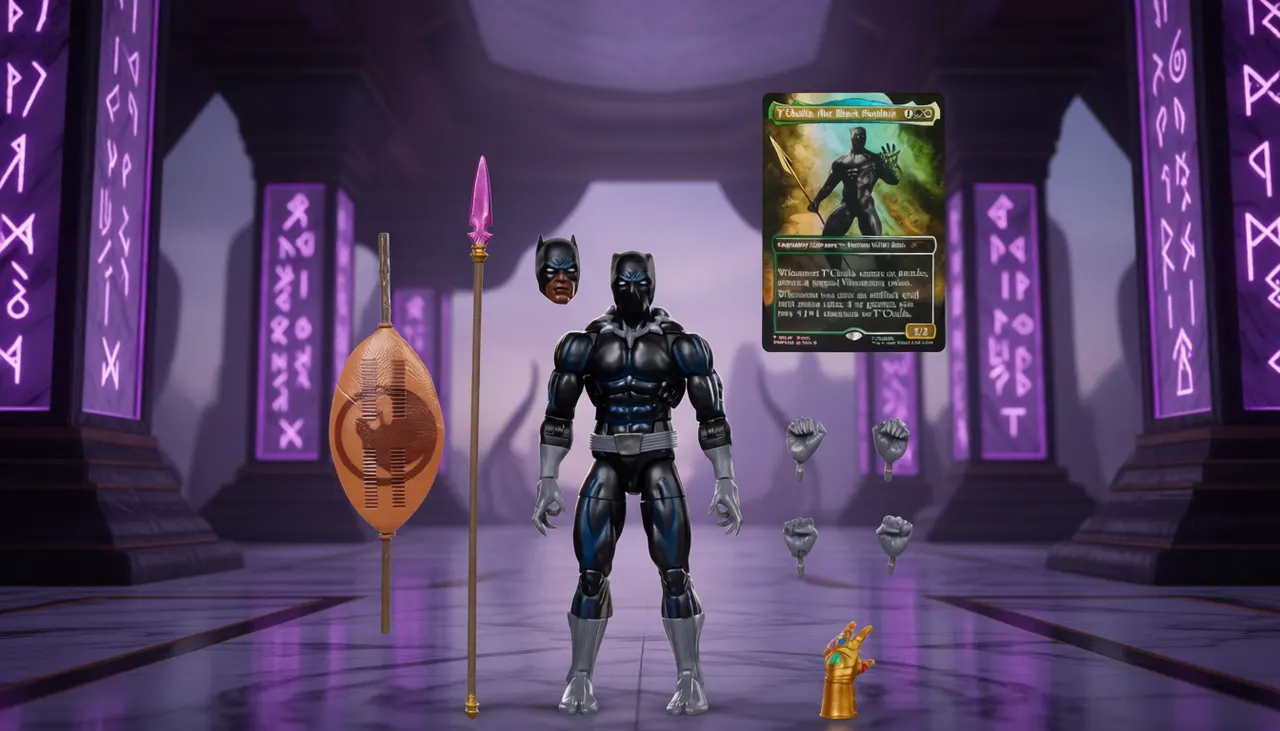 Hasbro Marvel Legends Black Panther 15 cm Action Figure - Image 12
