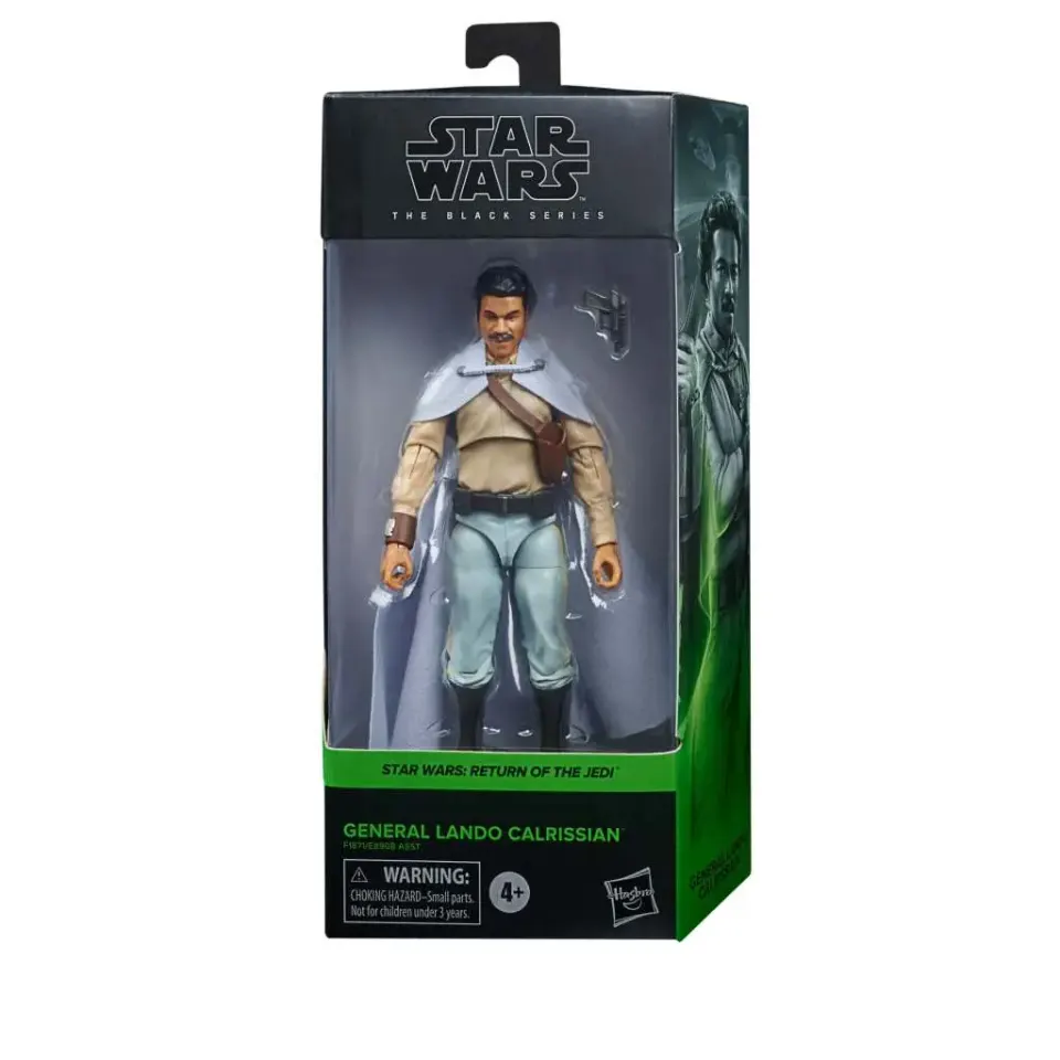 Hasbro Star Wars Power of the Force Lando Calrissian Figura Jumbo - Image 6