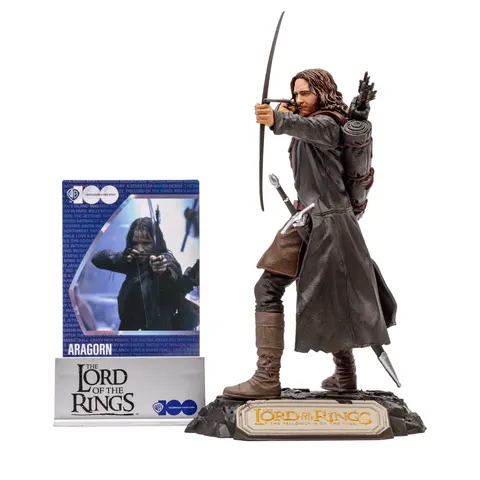 McFarlane Toys Movie Maniacs 6in Aragorn Figure – LOTR
