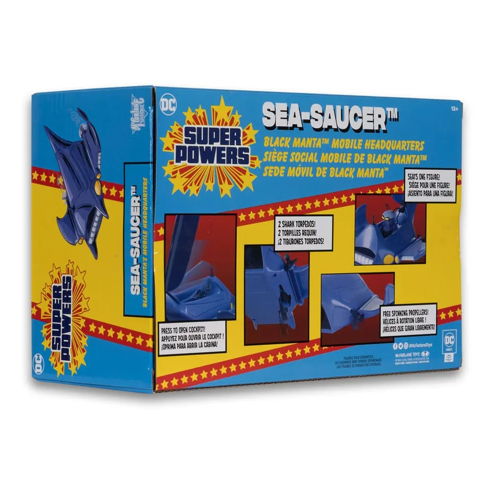 Alliance Entertainment Black Manta Classic Comic Action Figure - Image 4