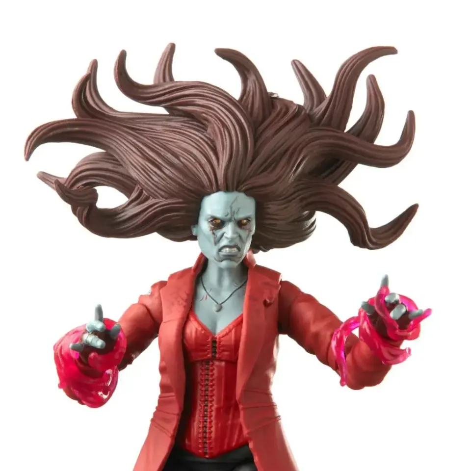 Hasbro Marvel Legends Zombie Scarlet Witch 6" Figure Disney+ What If - Image 3