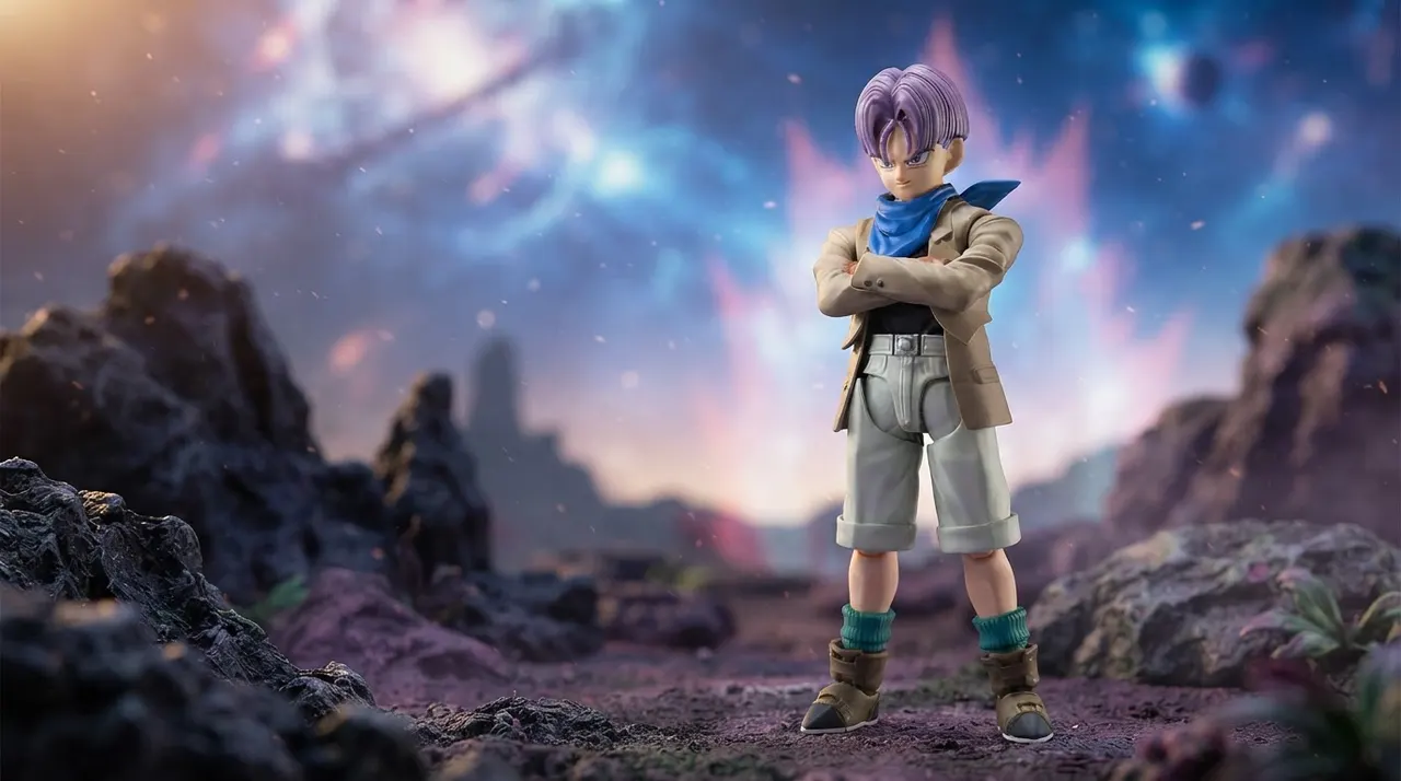 Bandai Spirits Dragon Ball GT S.H.Figuarts Trunks Action Figure - Image 7