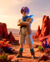 Bandai Spirits Dragon Ball GT S.H.Figuarts Trunks Action Figure - Thumbnail 6