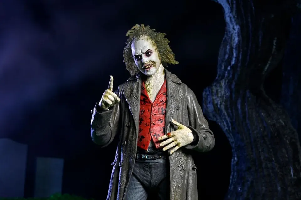 NECA Beetlejuice Ultimate Figurine articulée – Guide touristique Bio‑Écorciateur 7 pouces - Image 11