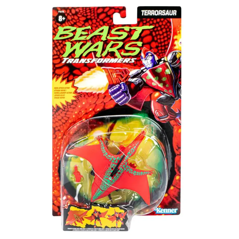 Hasbro Transformers Terrorsaur Action Figure – Kenner Style (F4218) - Image 3