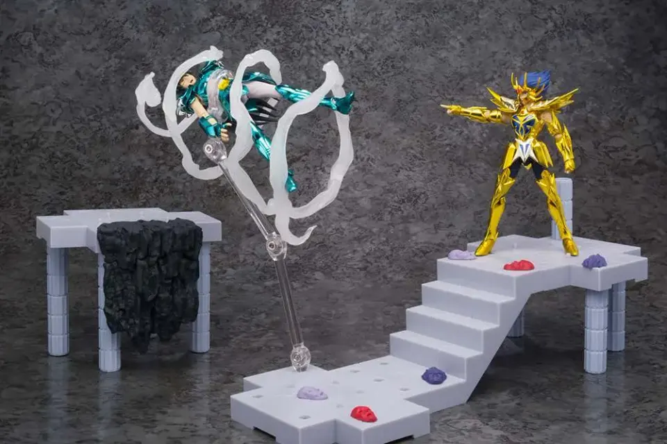 Bandai Saint Seiya D.D.Panoramation Cancer Deathmask figurine articulée - Image 5