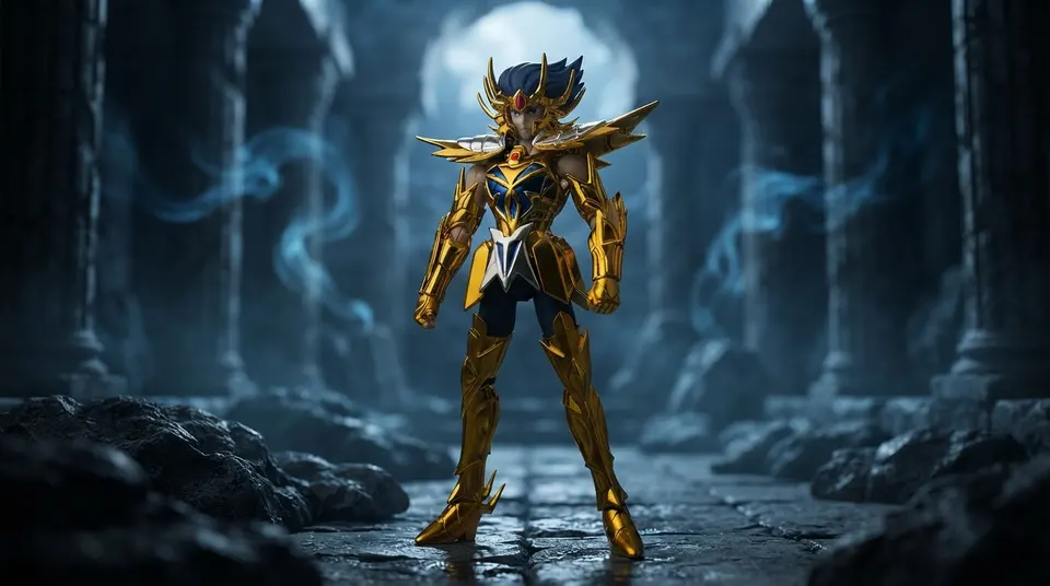 Bandai Saint Seiya D.D.Panoramation Cancer Deathmask figurine articulée