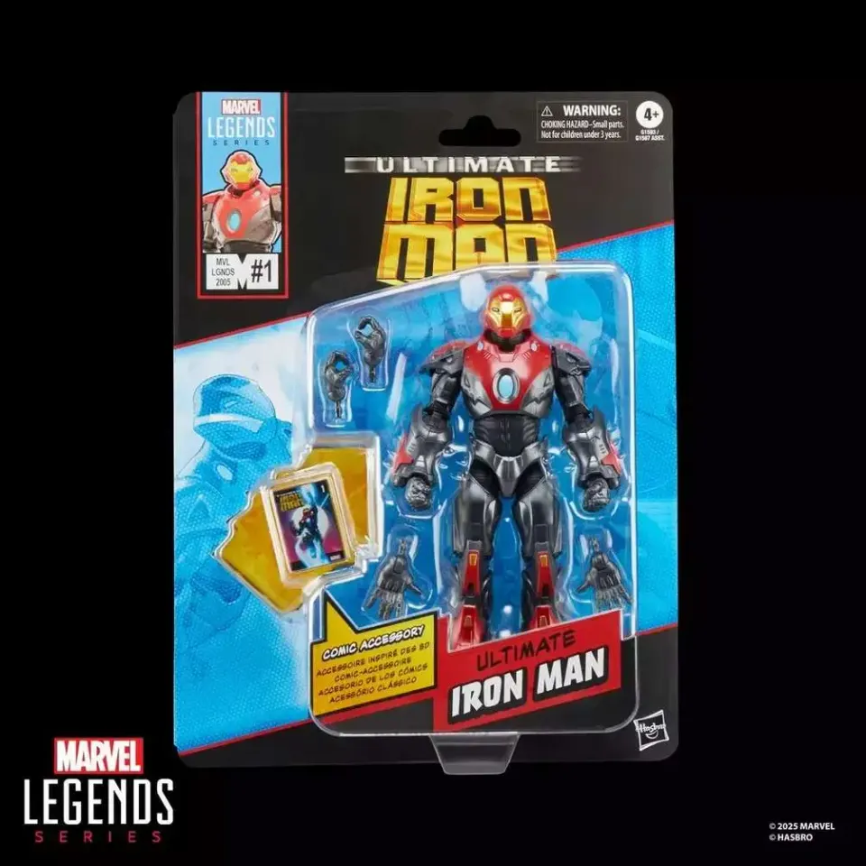 Hasbro Marvel Legends Ultimate Iron Man #1 Action Figure (6") - Image 3