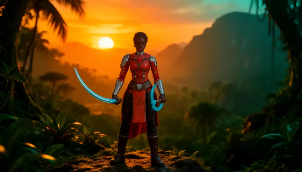 Hasbro Marvel Legends Nakia (Attuma BAF) – Wakanda Forever