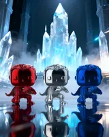 Funko Pop! Heroes Superman Chrome 3-Pack NYCC Shared Exclusive - Thumbnail 9