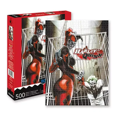 Aquarius DC Comics Harley Quinn & Joker 500-Piece Jigsaw Puzzle