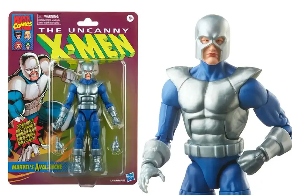 Hasbro Marvel Legends Retro Collection Avalanche Figure – 6\" Scale - Image 4