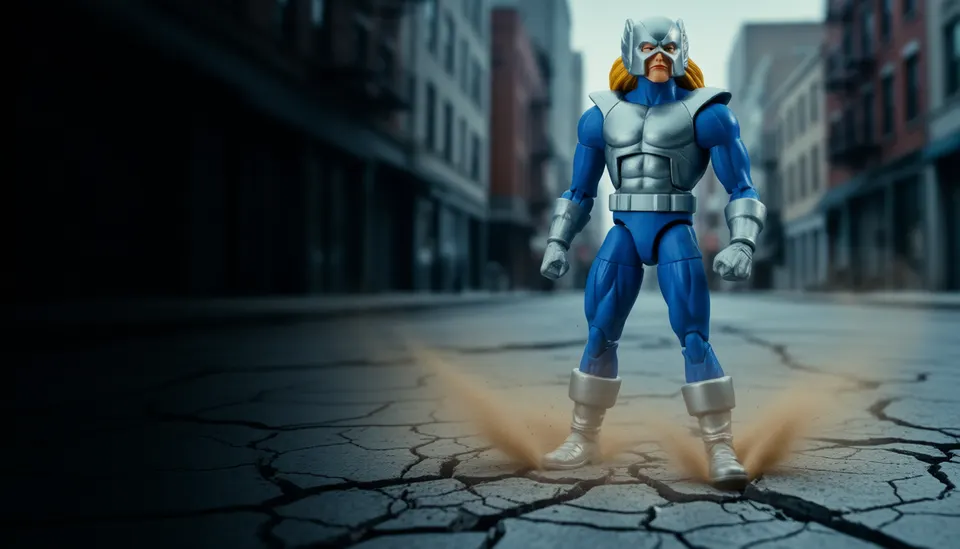 Hasbro Marvel Legends Retro Collection Avalanche Figure – 6\" Scale