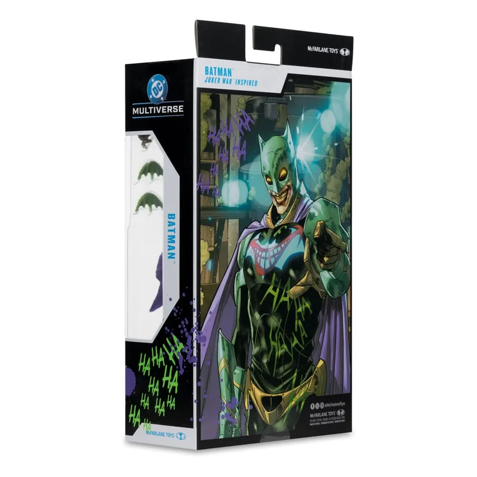 Batman Jokerized (Joker War) – DC Multiverse Gold Label 7" Figure – McFarlane Toys - Image 6