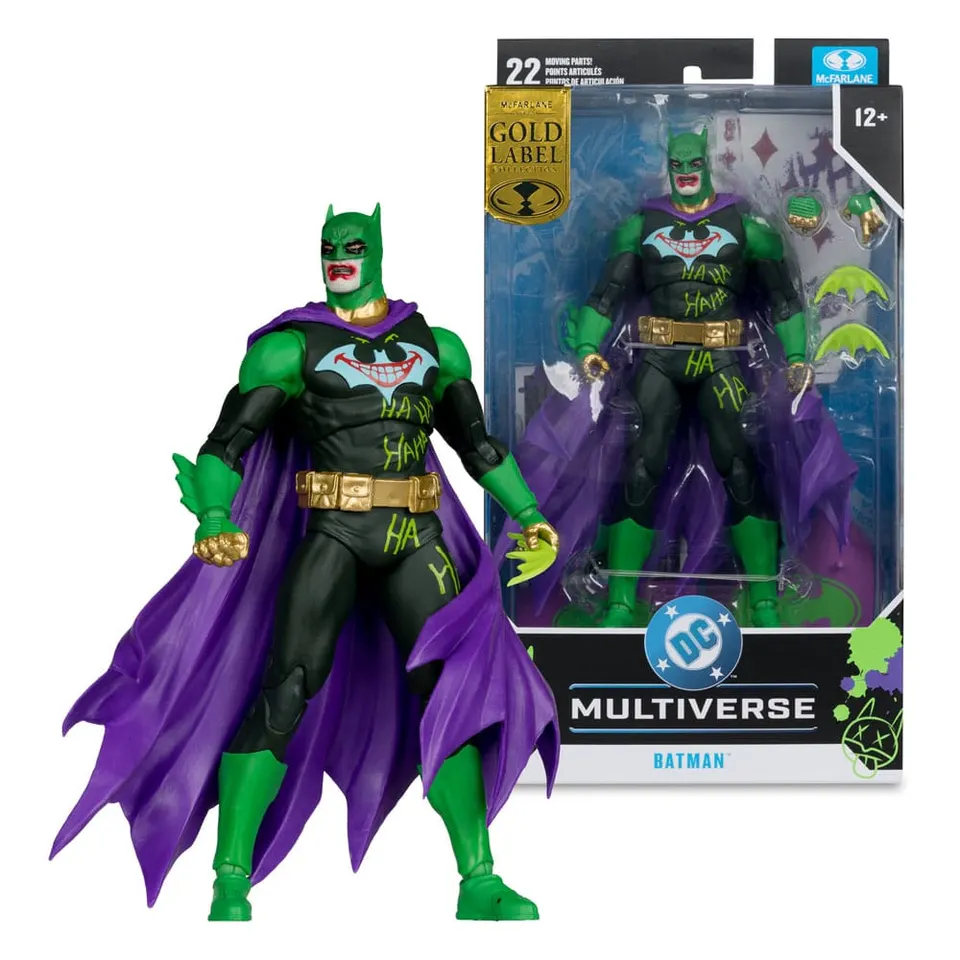 Batman Jokerized (Joker War) – DC Multiverse Gold Label 7" Figure – McFarlane Toys - Image 1