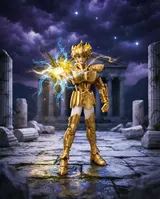 Blokees Saint Seiya Champion Class Leo Aiolia Model Kit – 15cm - Thumbnail 8