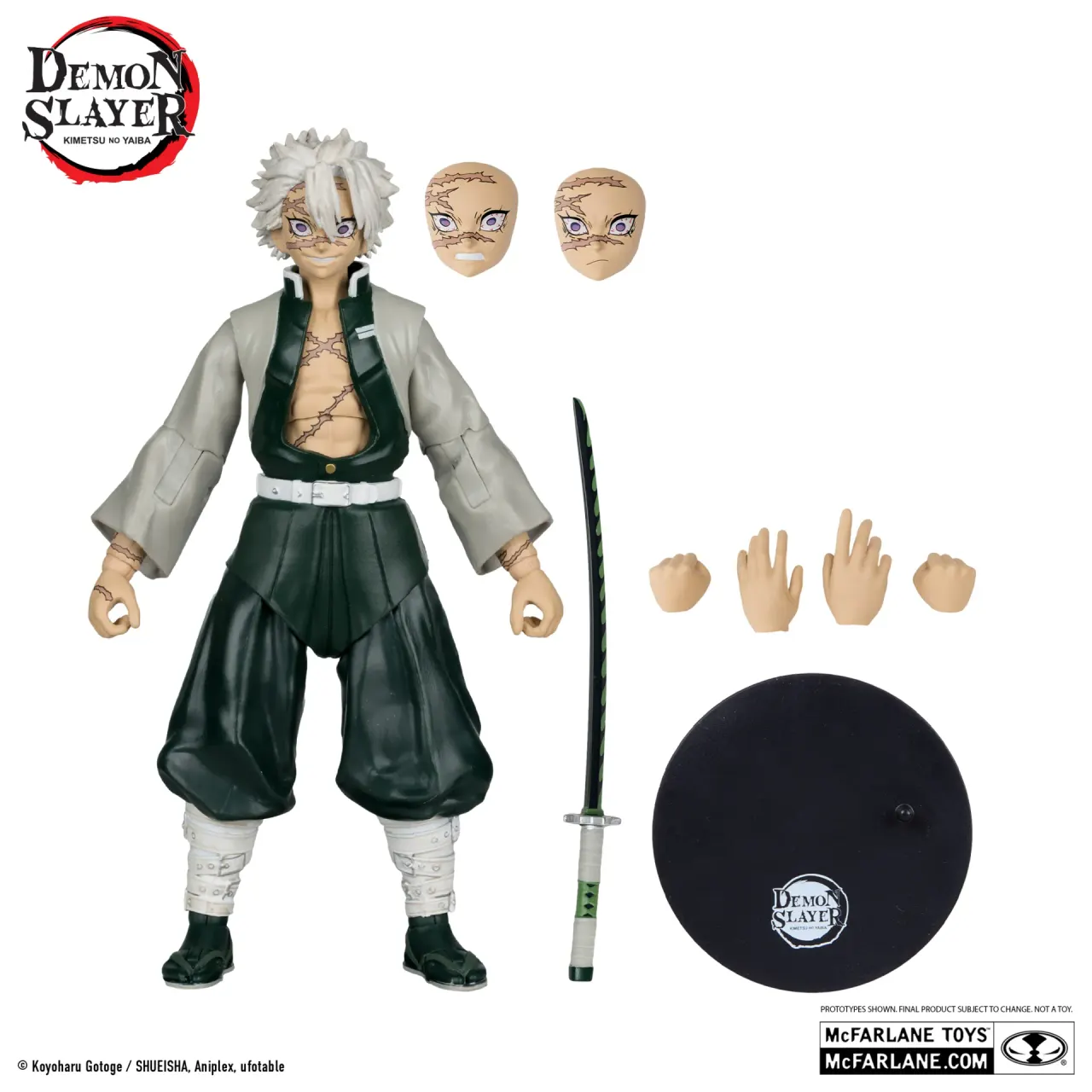 McFarlane Toys Sanemi Shinazugawa 7" Action Figure – Demon Slayer - Image 3