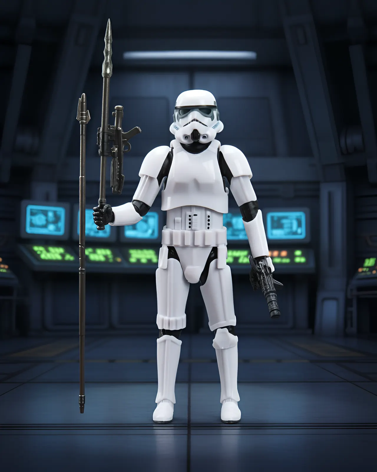 Hasbro Star Wars Black Series Imperial Stormtrooper Figure with Coin - Image 9