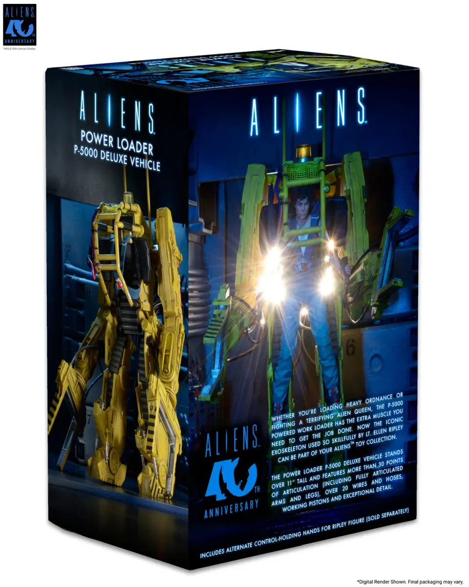NECA Aliens 40th Anniversary Power Loader (P-5000) Deluxe Vehicle - Image 9