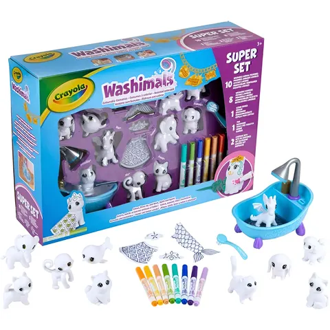Crayola Washimals Super Activity Costume Set – Kids Creative Toy