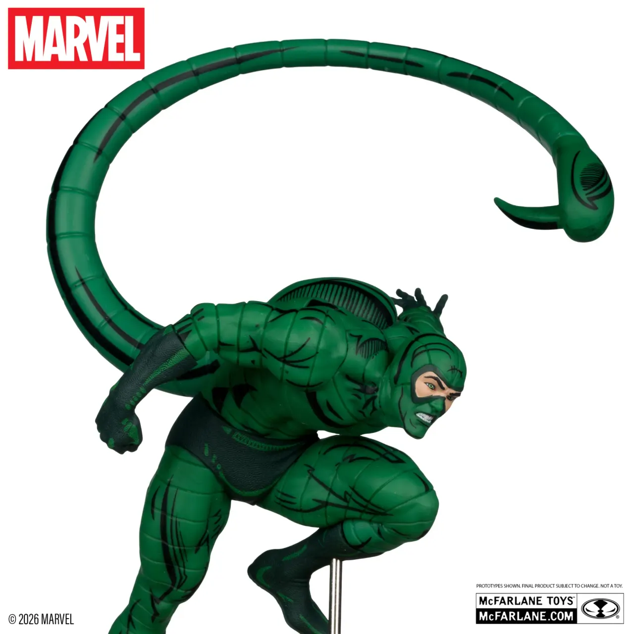 McFarlane Toys Marvel Legends Scorpion (Amazing Spider-Man #318) 1:10 - Image 1