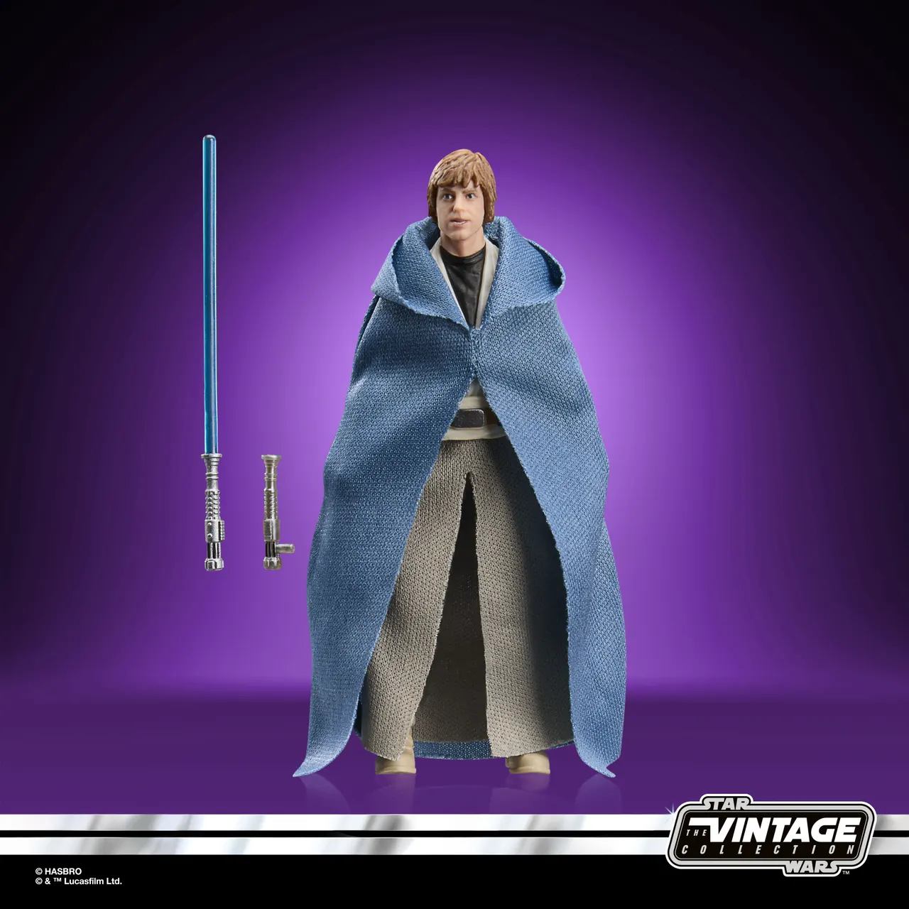 Hasbro Star Wars Vintage Luuke Skywalker (The Last Command) 3.75" - Image 8