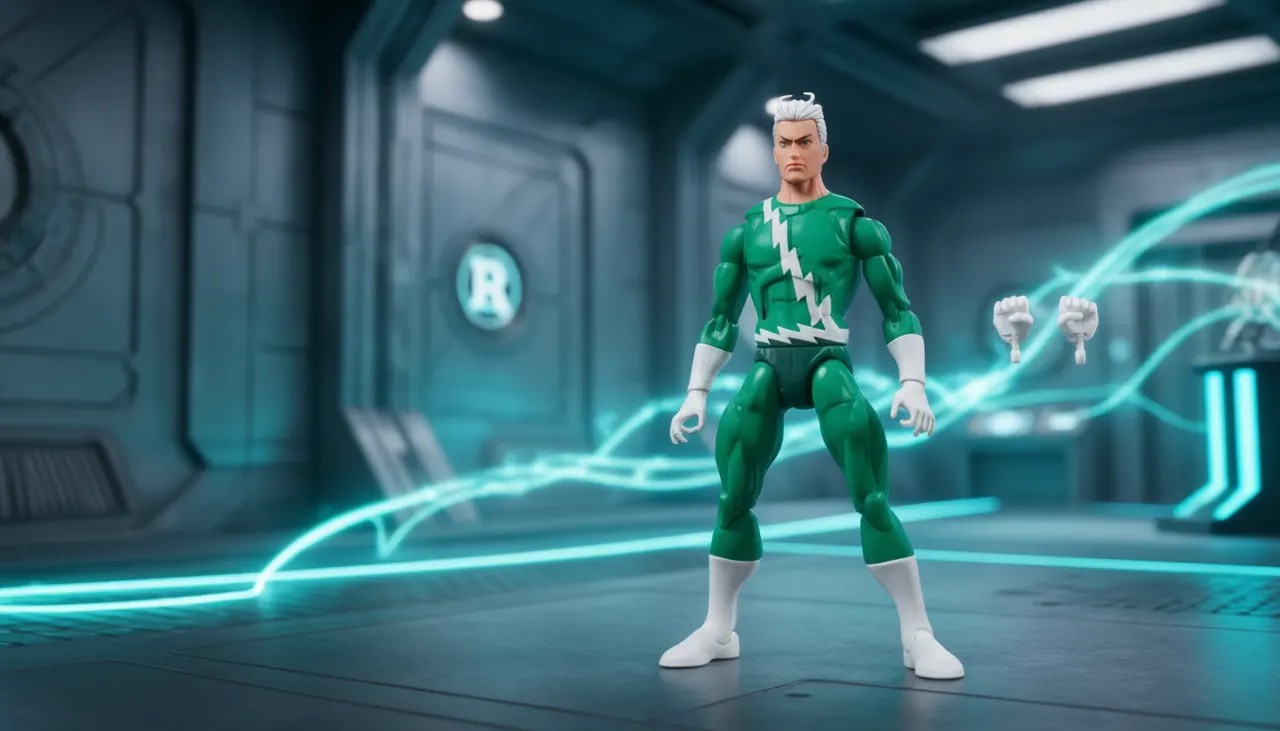 Hasbro Marvel Legends Retro Quicksilver 6" Figure – Avengers - Image 6