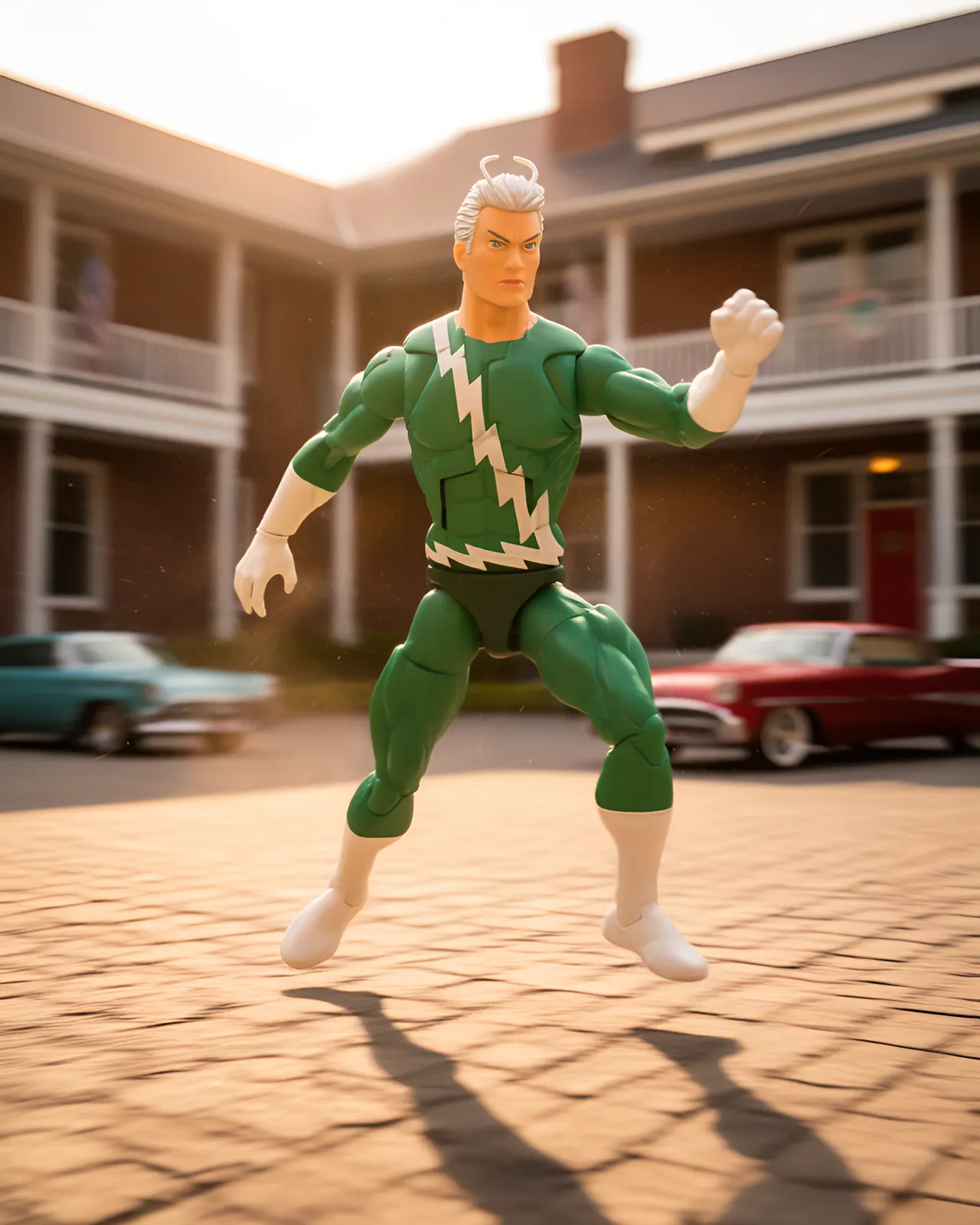 Hasbro Marvel Legends Retro Quicksilver 6" Figure – Avengers - Image 7
