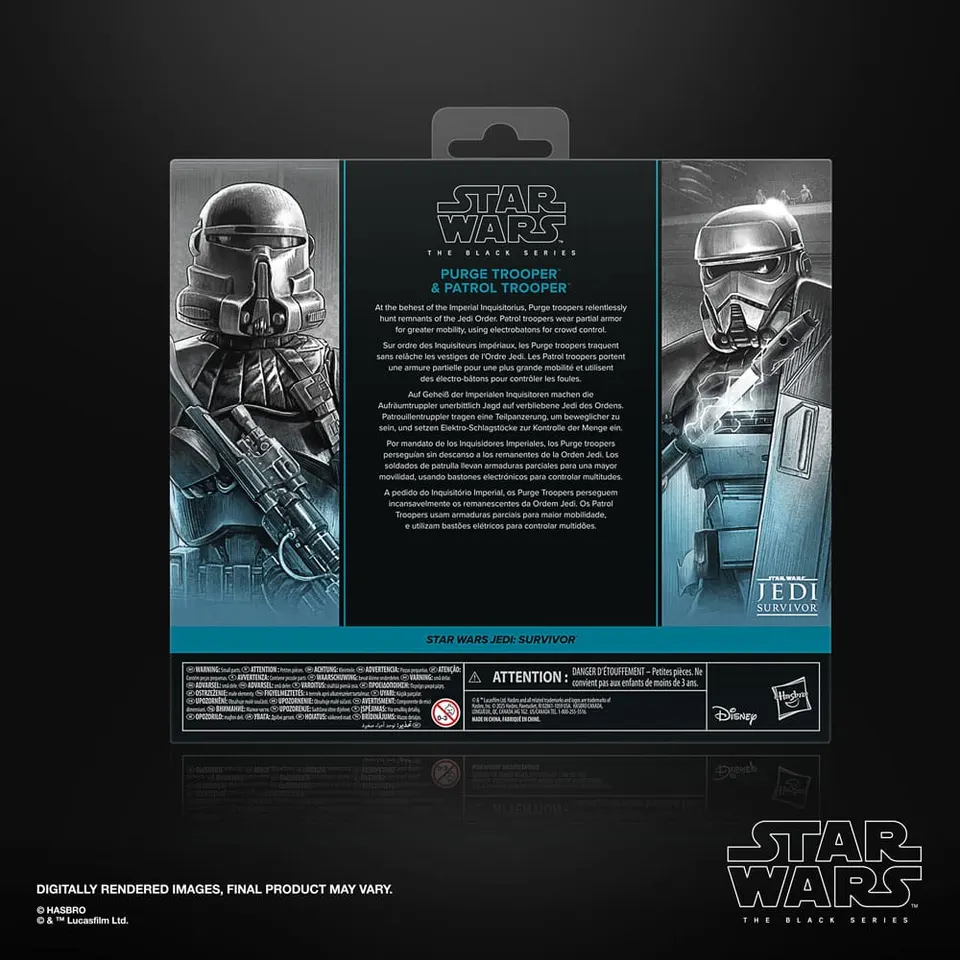 Hasbro Star Wars Series Gaming Greats Purge & Patrol Trooper 2-Pack - Image 11
