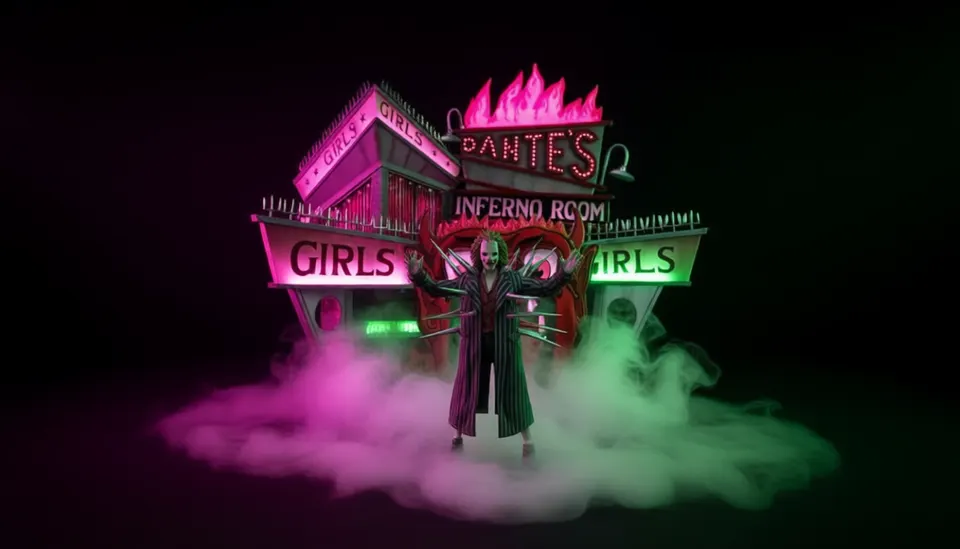 NECA Beetlejuice Ultimate 7" Figurine – Manteau trench épineux + Set