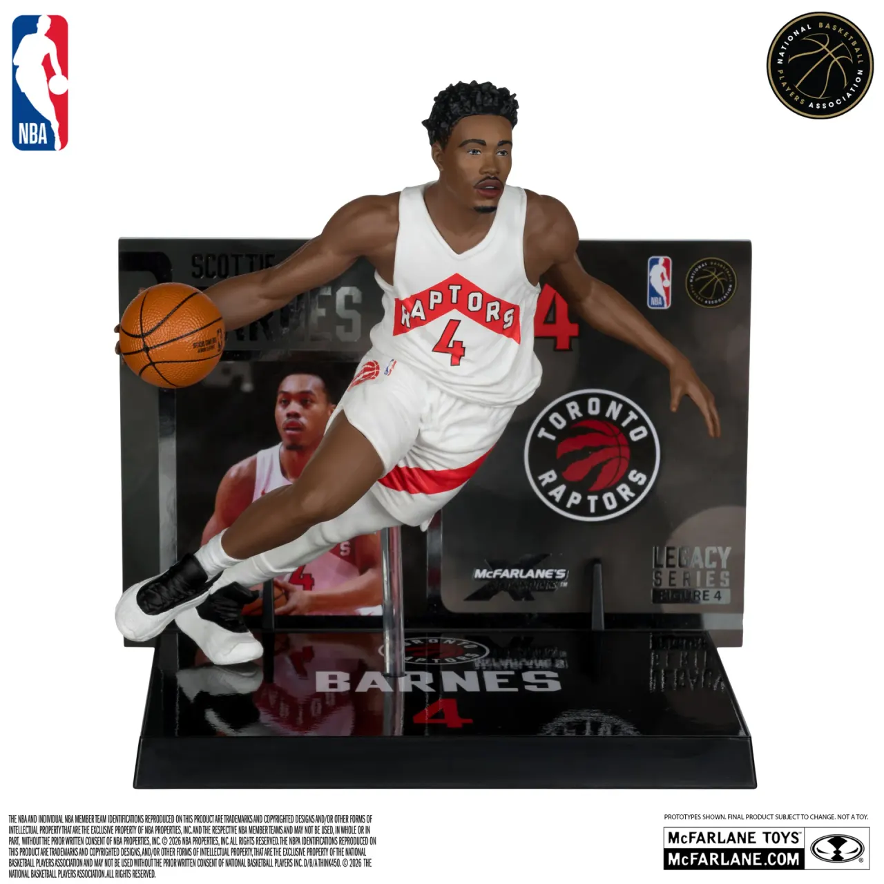 McFarlane Toys SportsPicks Scottie Barnes 7\" Figurine posée – NBA Collectible - Image 1