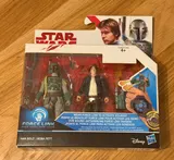 Hasbro Star Wars Boba Fett & Han Solo 3.75" Force Link 2-Pack - Thumbnail 4