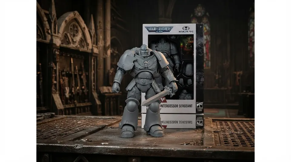 McFarlane Warhammer 40K Assault Intercessor Sergeant Artist Proof 7\"