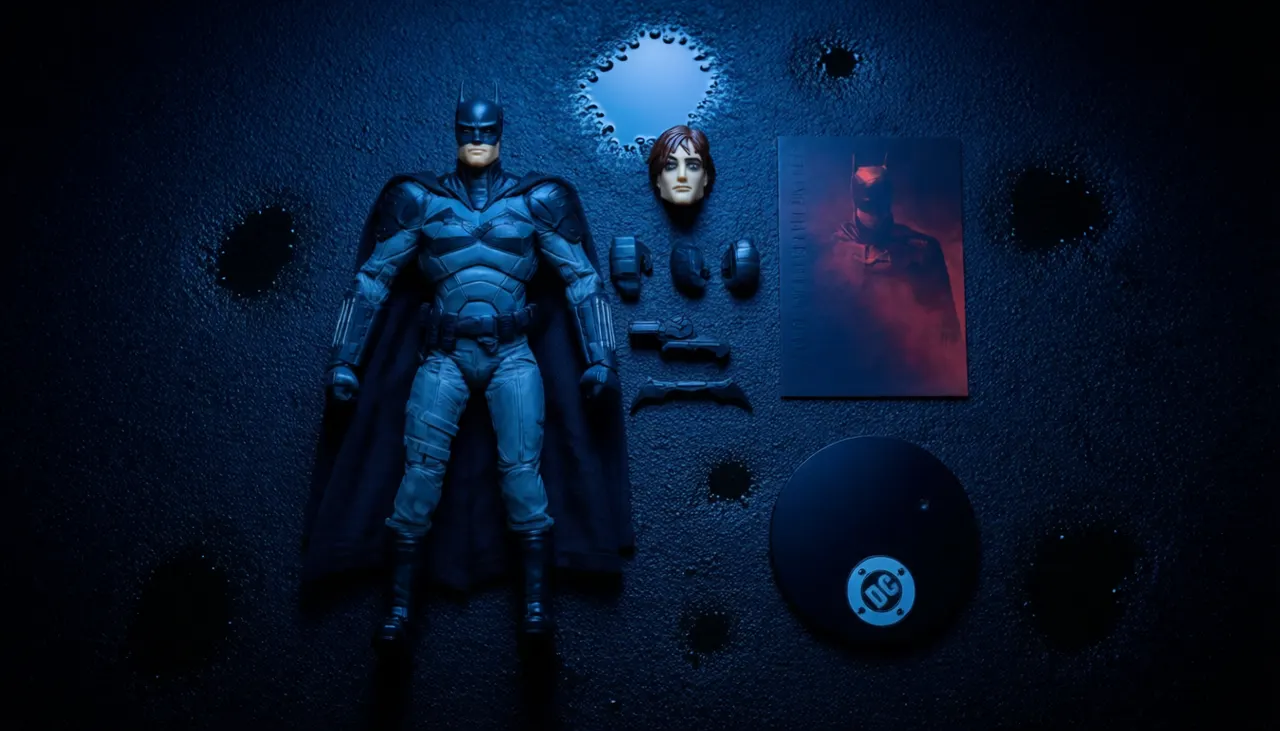 McFarlane Toys Batman (The Batman) 7\" DC Multiverse Deluxe Édition Théâtrale - Image 9