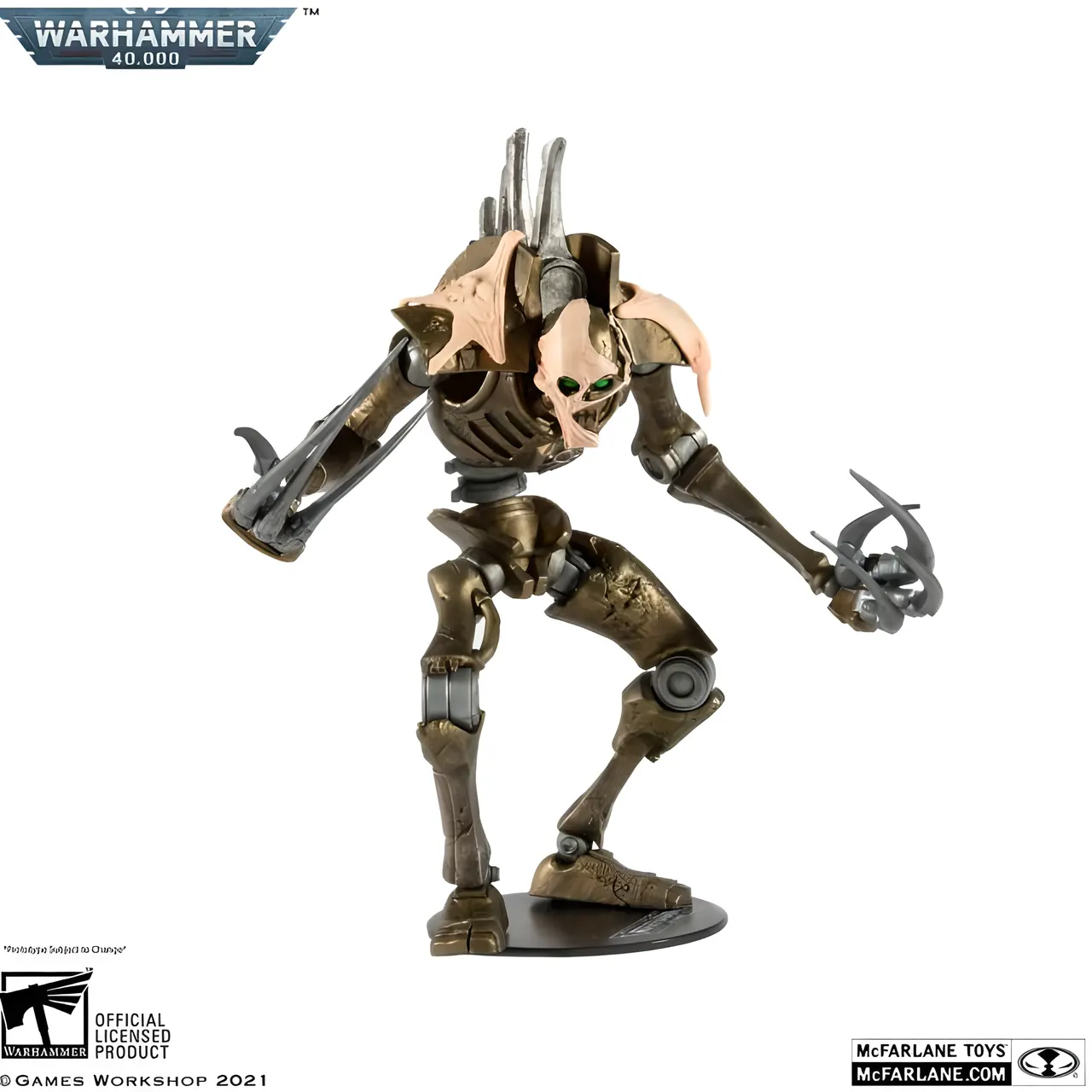McFarlane Toys Warhammer 40K Necron Flayed One 7" Action Figure - Image 5