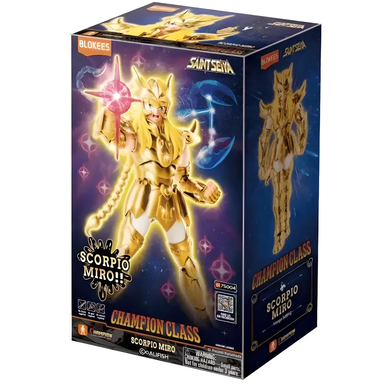 Blokees Saint Seiya Champion Class Scorpio Miro Model Kit - Image 1