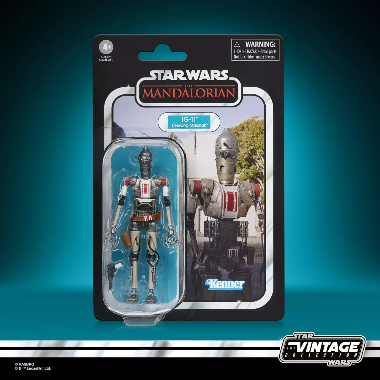 Hasbro Star Wars IG-11 (Nevarro Marshal) Vintage Action Figure - Image 7
