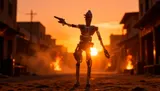 Hasbro Star Wars IG-11 (Nevarro Marshal) Vintage Action Figure - Thumbnail 11