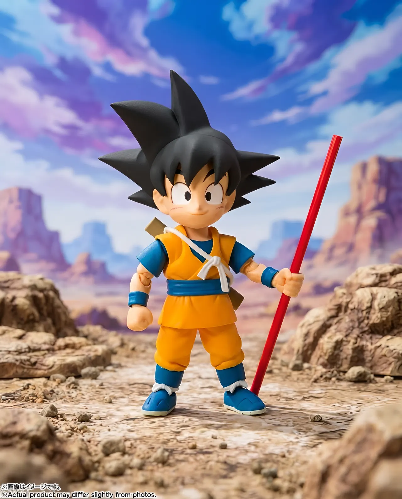 Bandai S.H. Figuarts Dragon Ball Daima Goku Mini 2.8\" Figure - Image 5