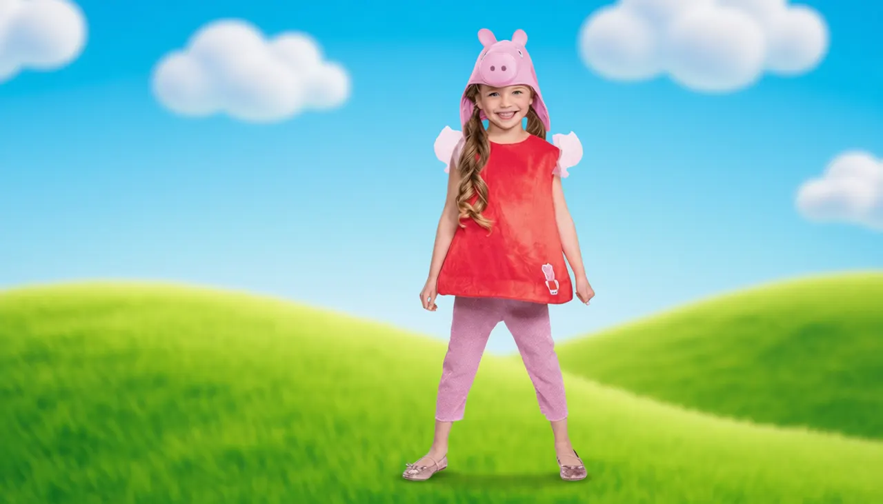 Comogiochi Peppa Pig Original Dress-up Costume for Girls - Image 2