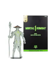 McFarlane Toys Mortal Kombat Raiden Glow-in-Dark Gold Label 7" Figure - Thumbnail 4