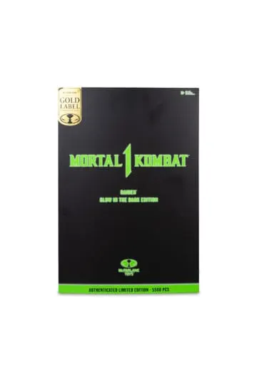 McFarlane Toys Mortal Kombat Raiden Glow-in-Dark Gold Label 7" Figure - Image 6