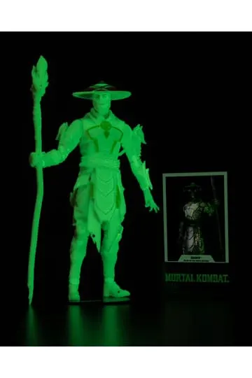 McFarlane Toys Mortal Kombat Raiden Glow-in-Dark Gold Label 7" Figure - Image 9