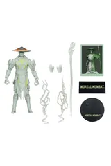 McFarlane Toys Mortal Kombat Raiden Glow-in-Dark Gold Label 7" Figure - Thumbnail 3