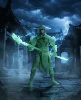 McFarlane Toys Mortal Kombat Raiden Glow-in-Dark Gold Label 7" Figure - Thumbnail 12