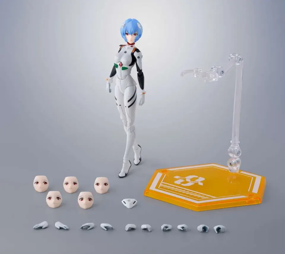 Tamashii Nations S.H.Figuarts Rei Ayanami Action Figure - Image 4
