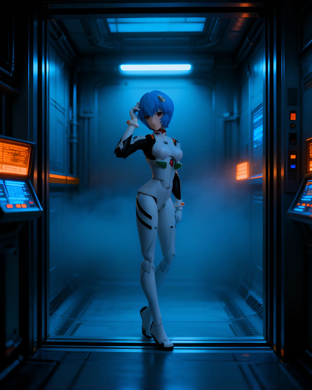 Tamashii Nations S.H.Figuarts Rei Ayanami Action Figure - Image 7